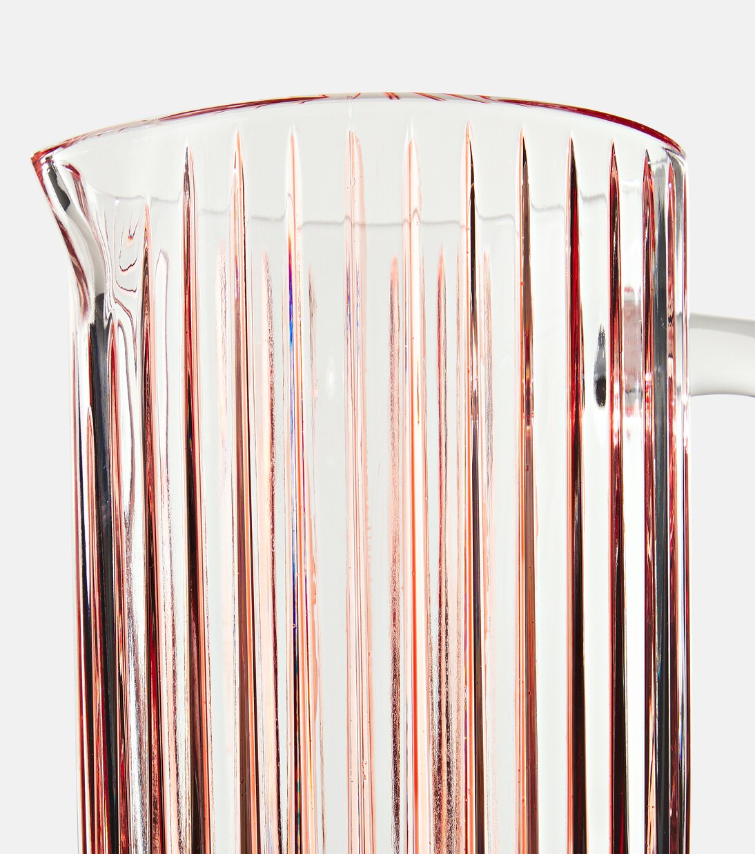 Striped crystal jug | Les-Ottomans