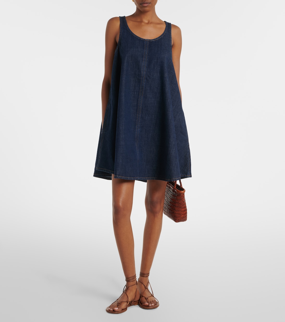 Skipper denim minidress | Frame