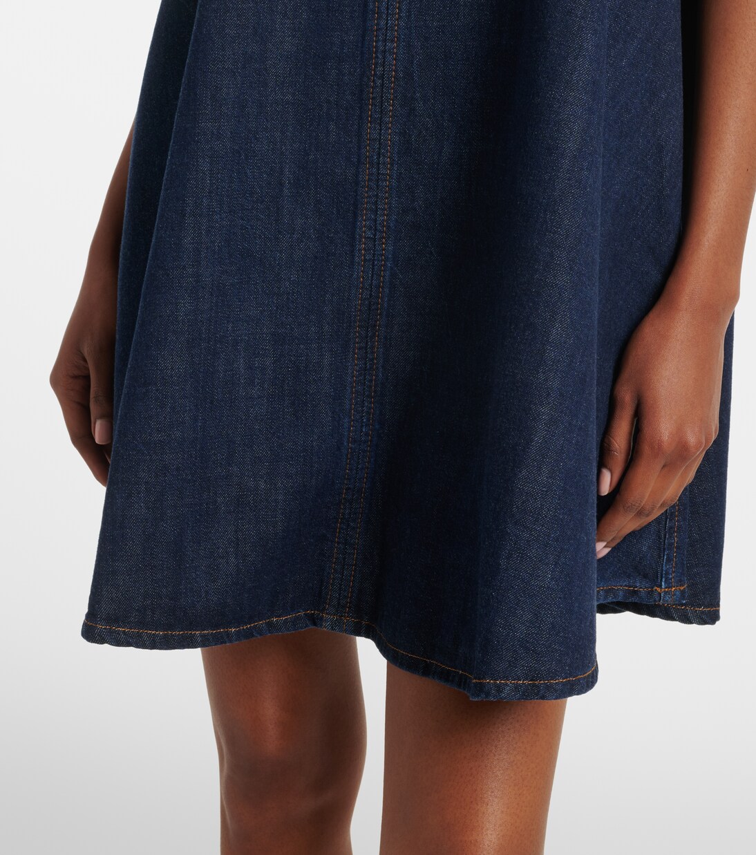 Skipper denim minidress | Frame