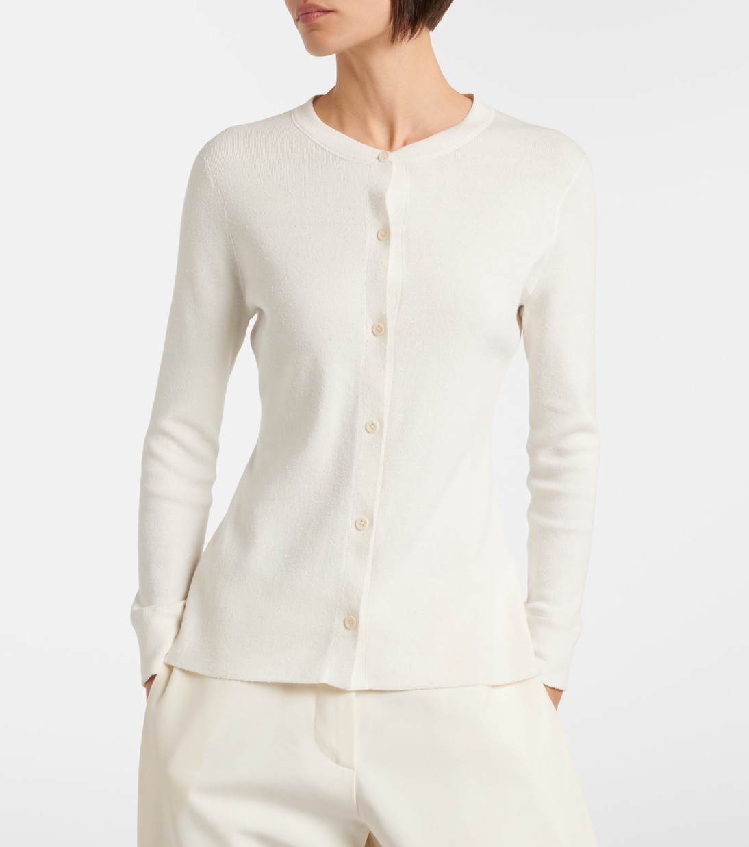 Okino cotton and silk cardigan | The Row