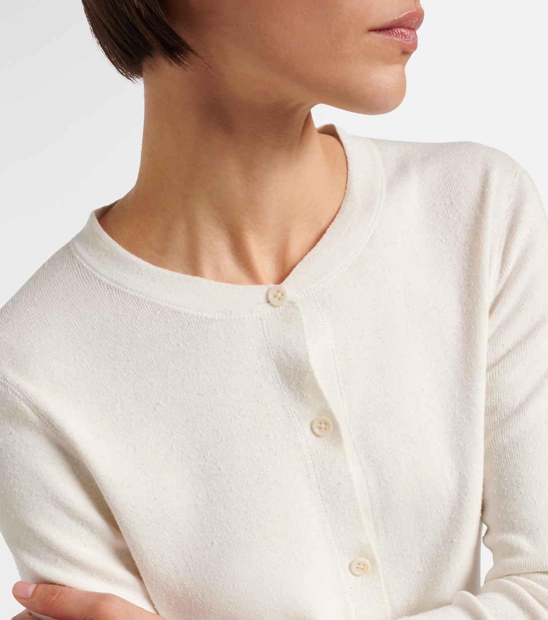Okino cotton and silk cardigan | The Row