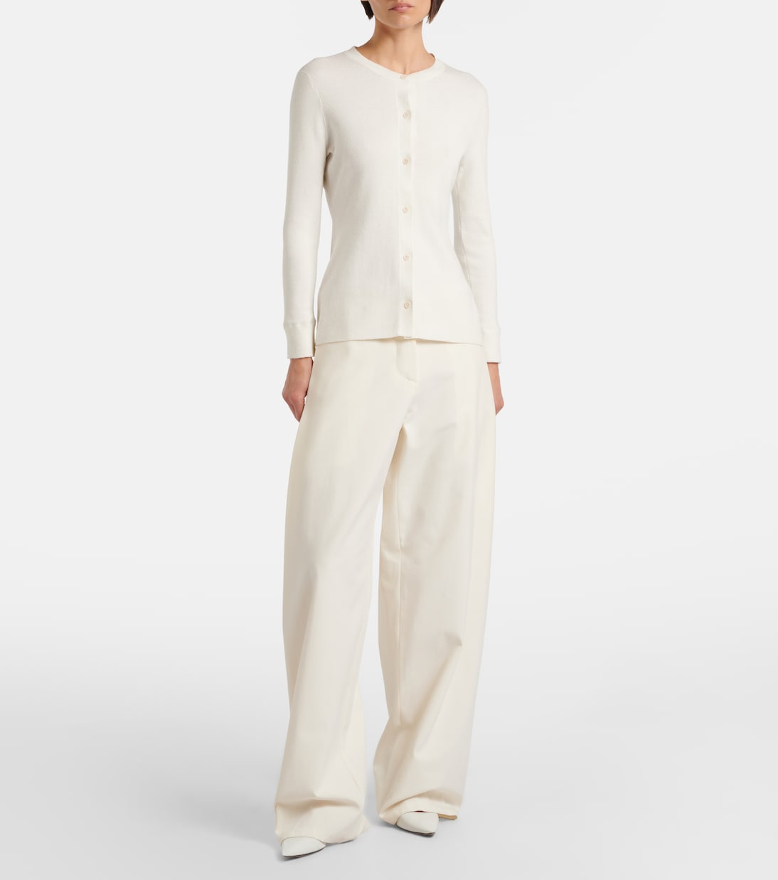 Okino cotton and silk cardigan | The Row