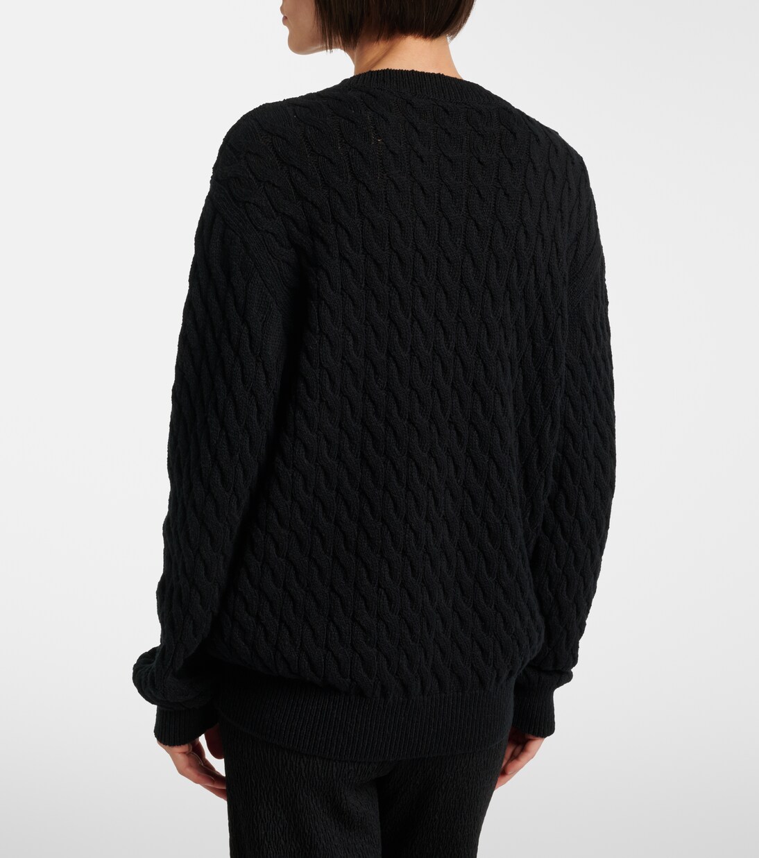 Orus cable-knit cotton and linen sweater | The Row