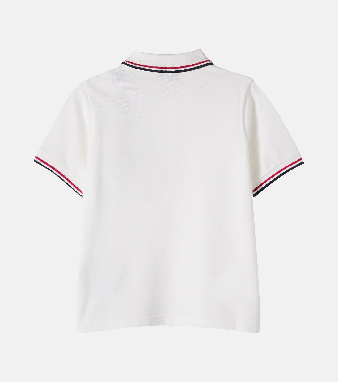 Logo cotton piqué polo shirt | Moncler Enfant