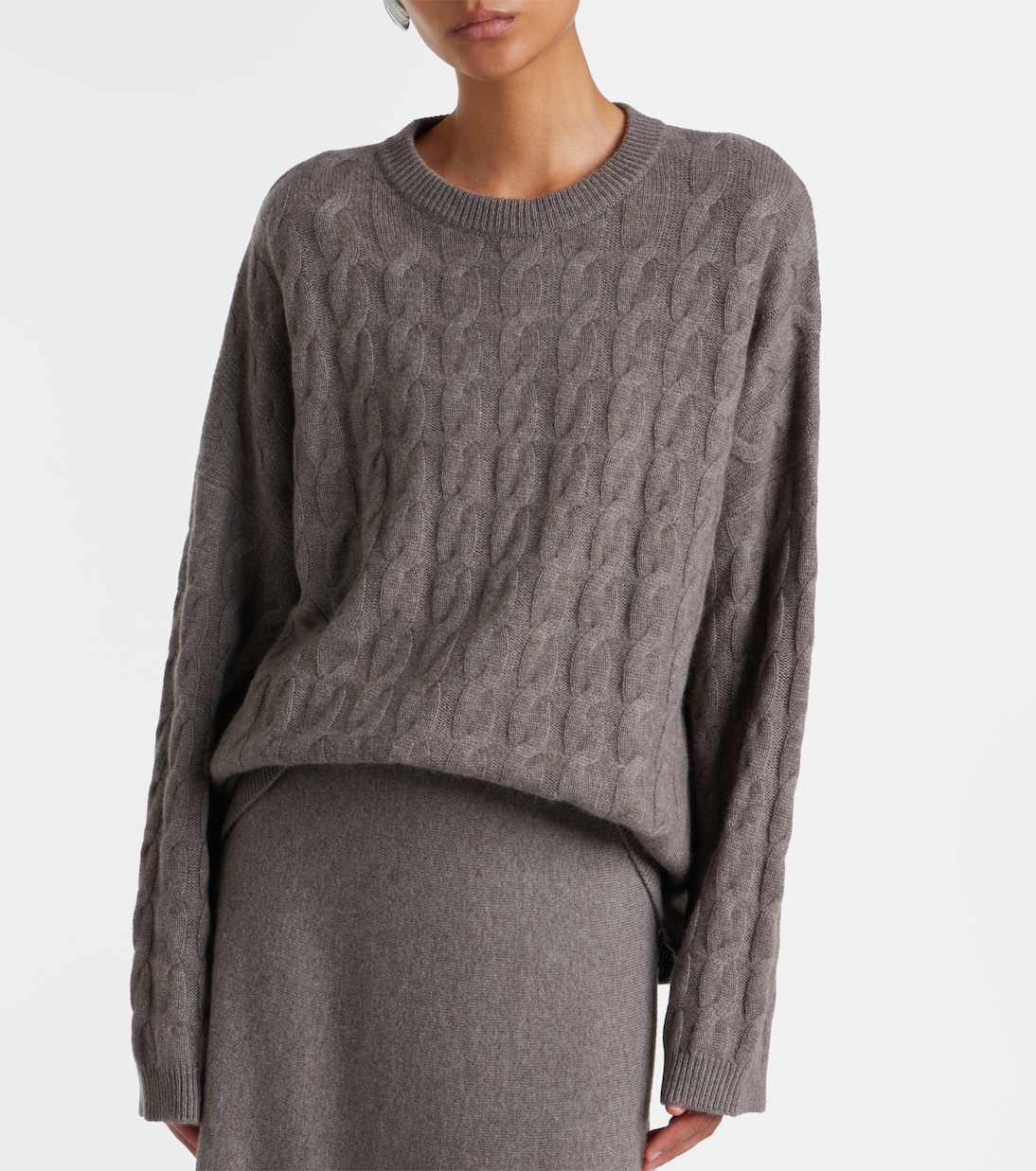 Seymour cable-knit cashmere sweater | Lisa Yang