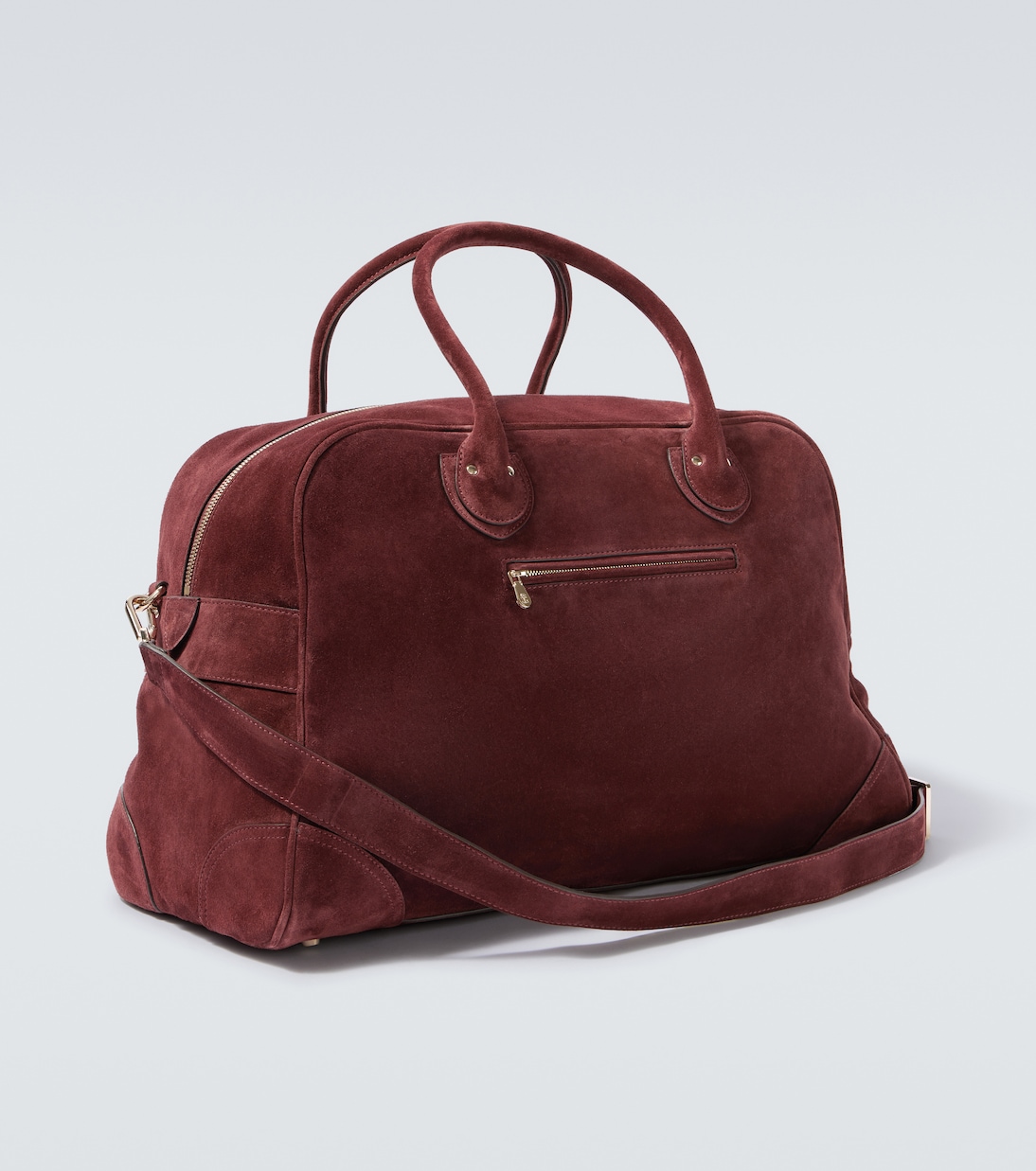 Suede duffel bag | Brunello Cucinelli