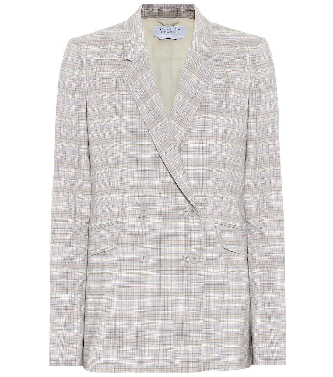 Helena checked stretch-wool blazer | Gabriela Hearst
