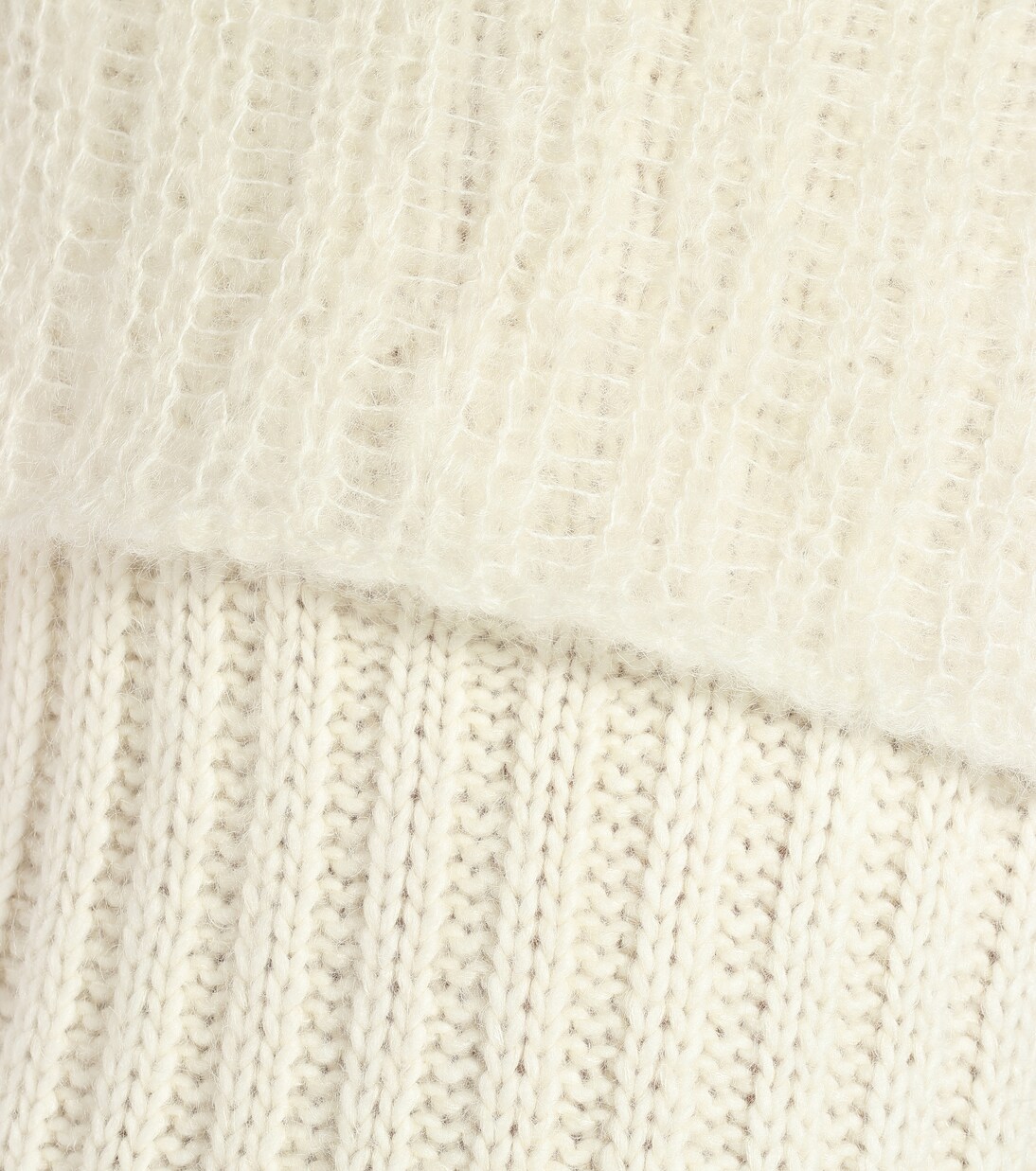 Robe longue en laine et mohair mélangés | Jil Sander