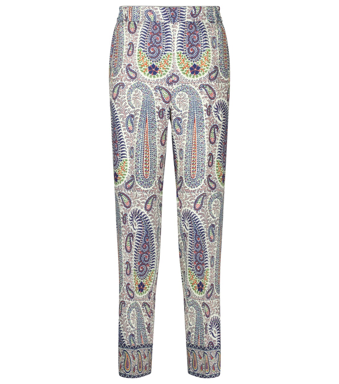 Pantalon imprimé en laine et soie | Etro