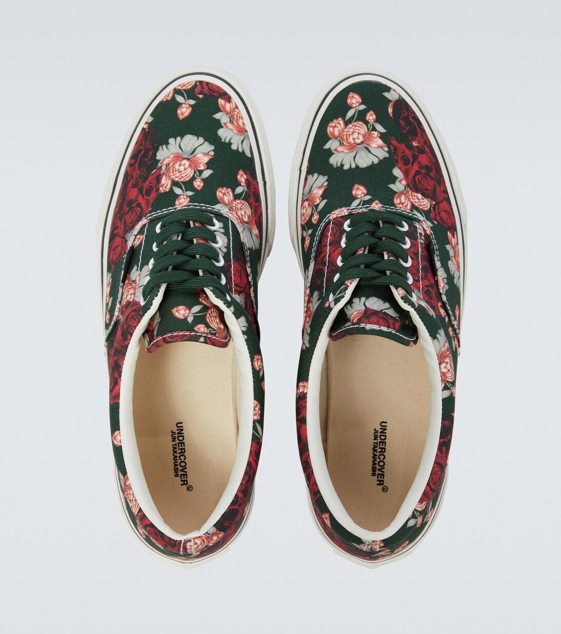 Floral canvas sneakers | Undercover