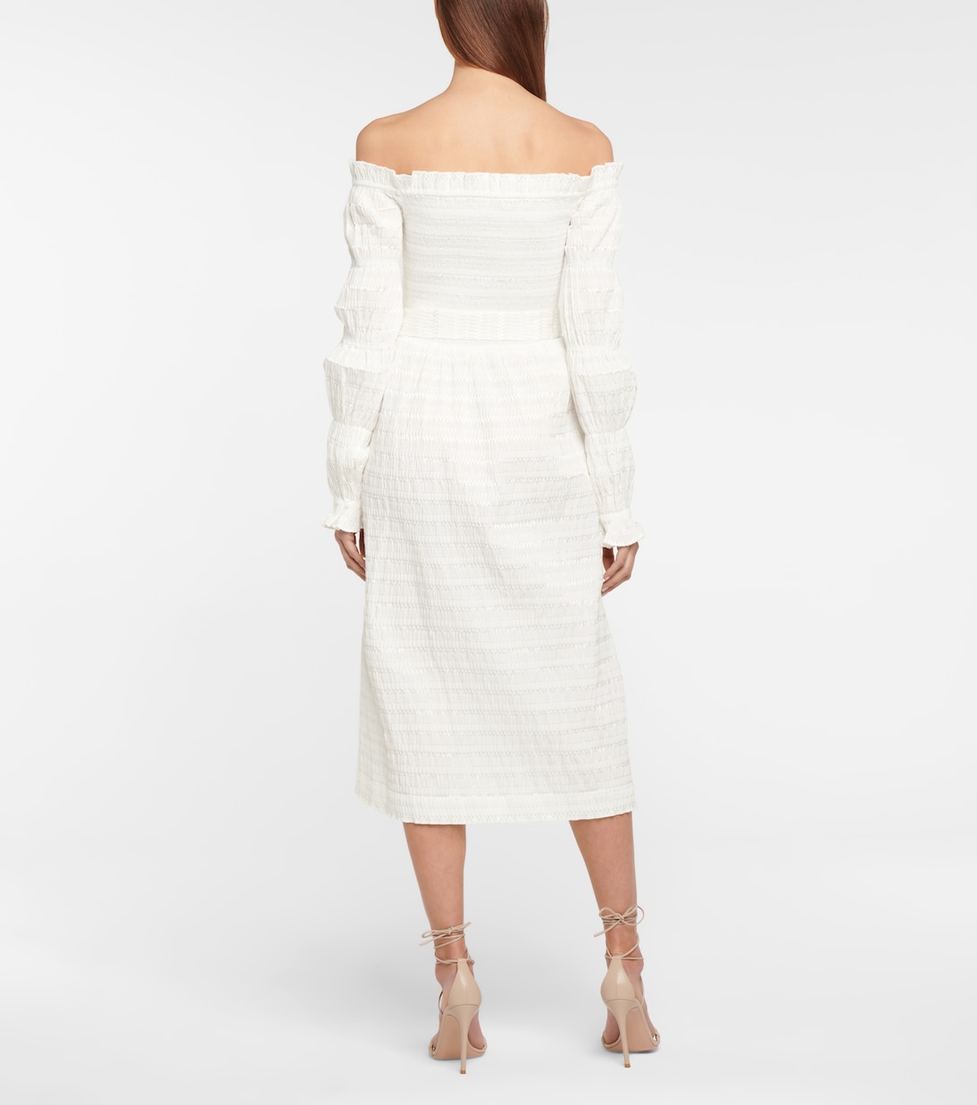 Abito midi Jame in misto cotone | Rebecca Vallance