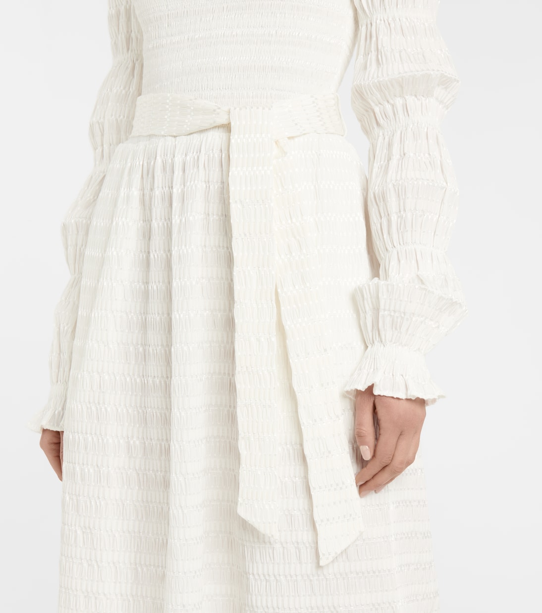 Abito midi Jame in misto cotone | Rebecca Vallance