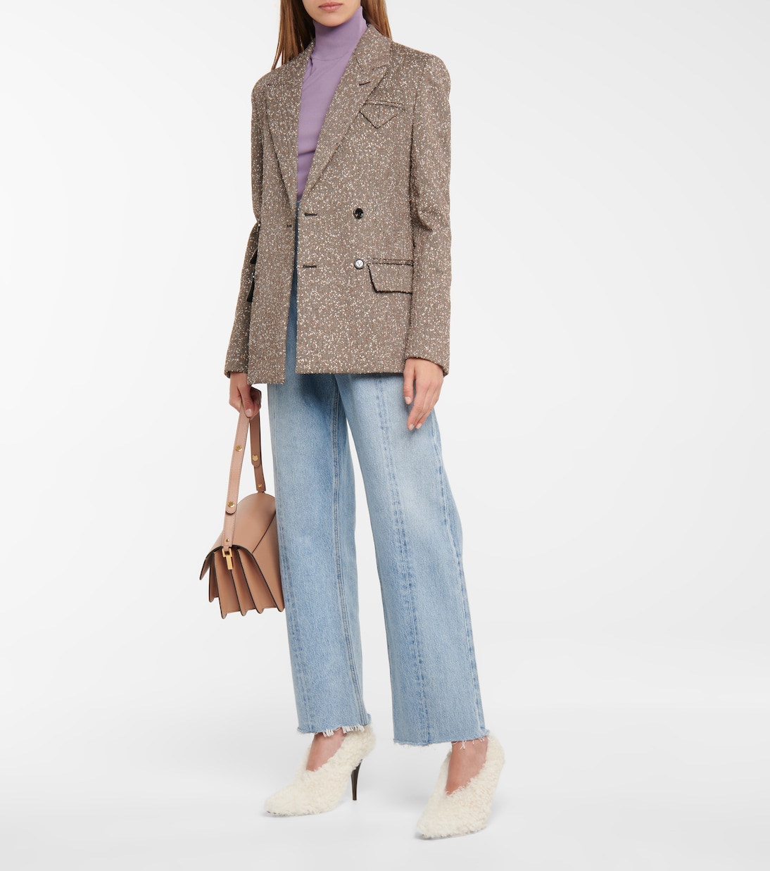 Pumps aus Shearling | Marni