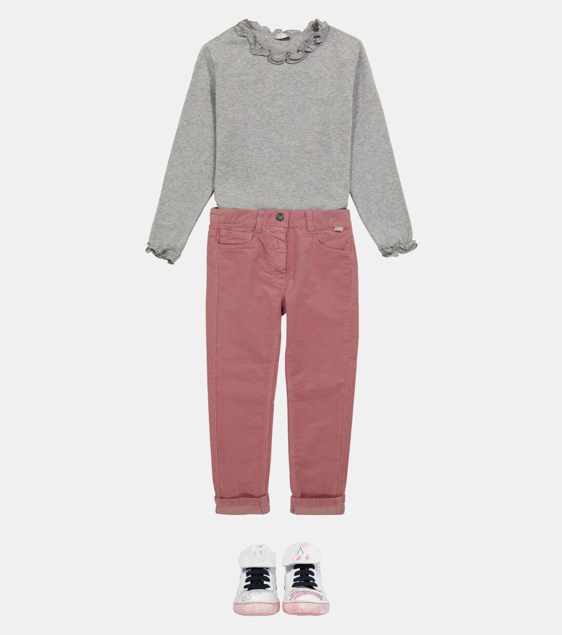 Stretch-cotton corduroy pants | Il Gufo