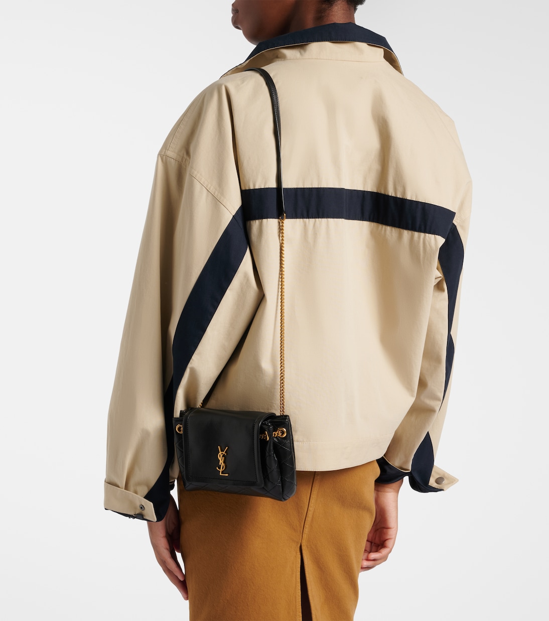 Nolita Mini leather shoulder bag | Saint Laurent