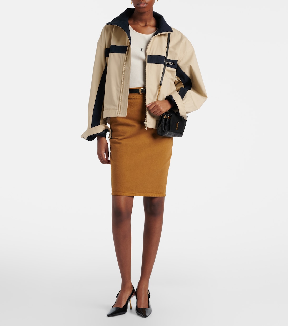 Nolita Mini leather shoulder bag | Saint Laurent