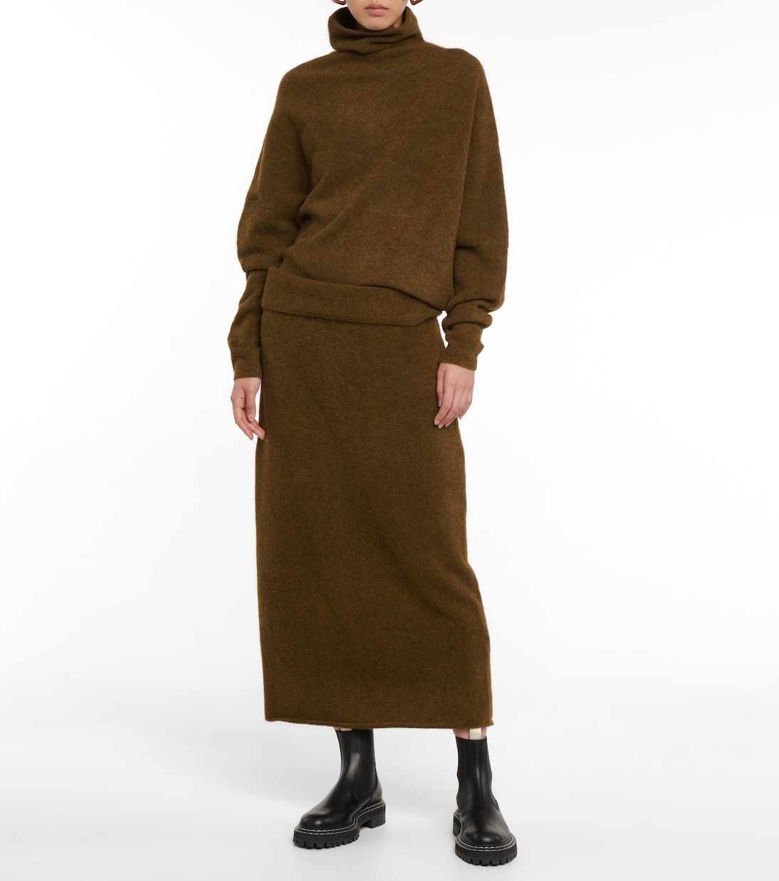 Low-Rise-Maxirock aus Strick | Proenza Schouler