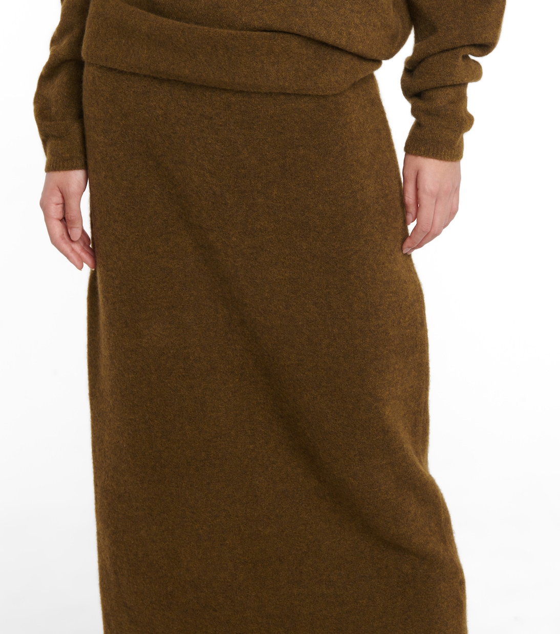 Low-Rise-Maxirock aus Strick | Proenza Schouler