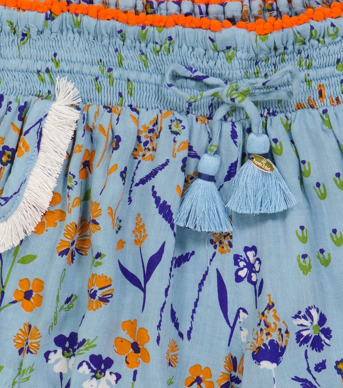 Lulu floral shorts | Poupette St Barth Kids