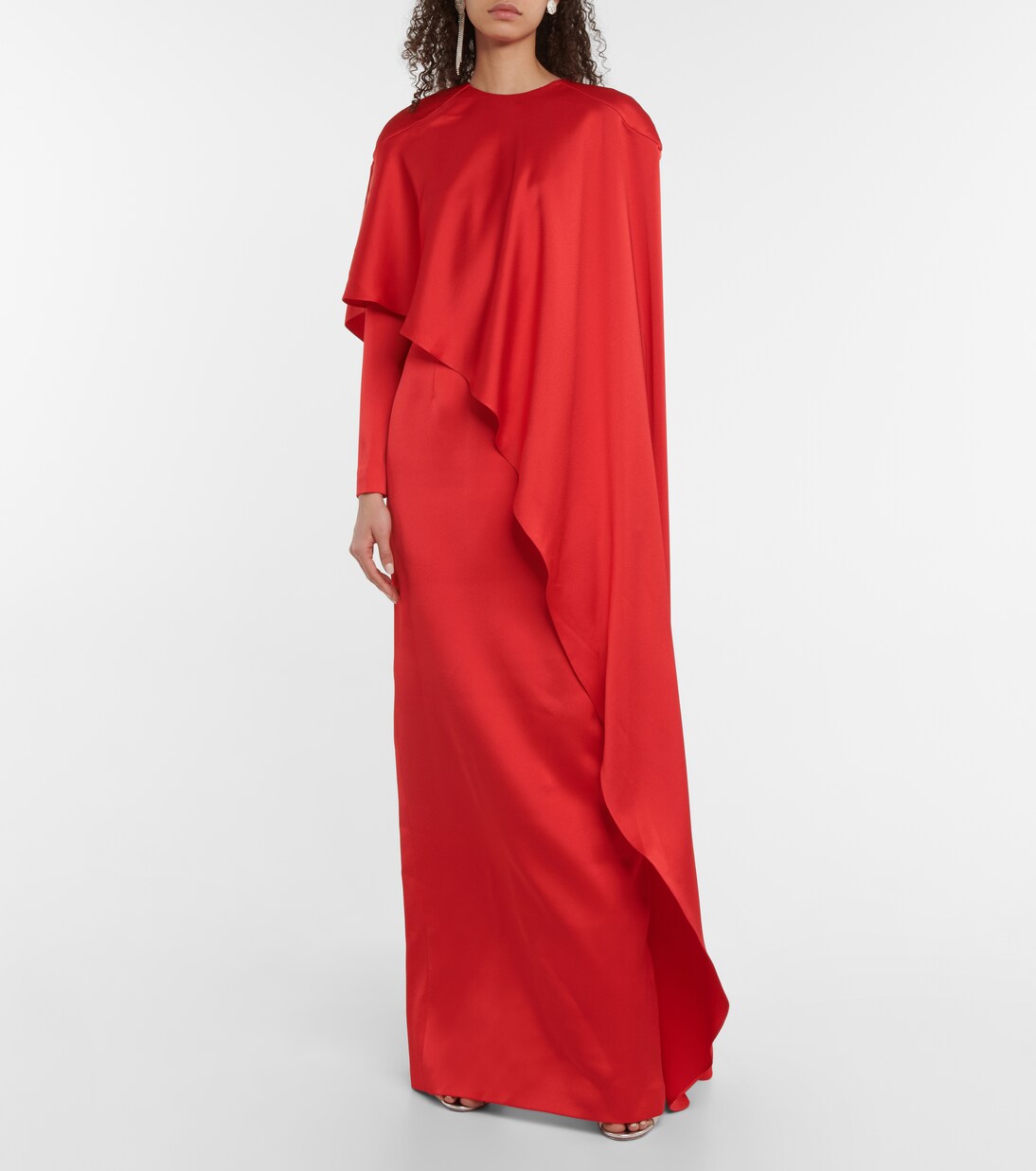 Robe aus Satin | Rasario