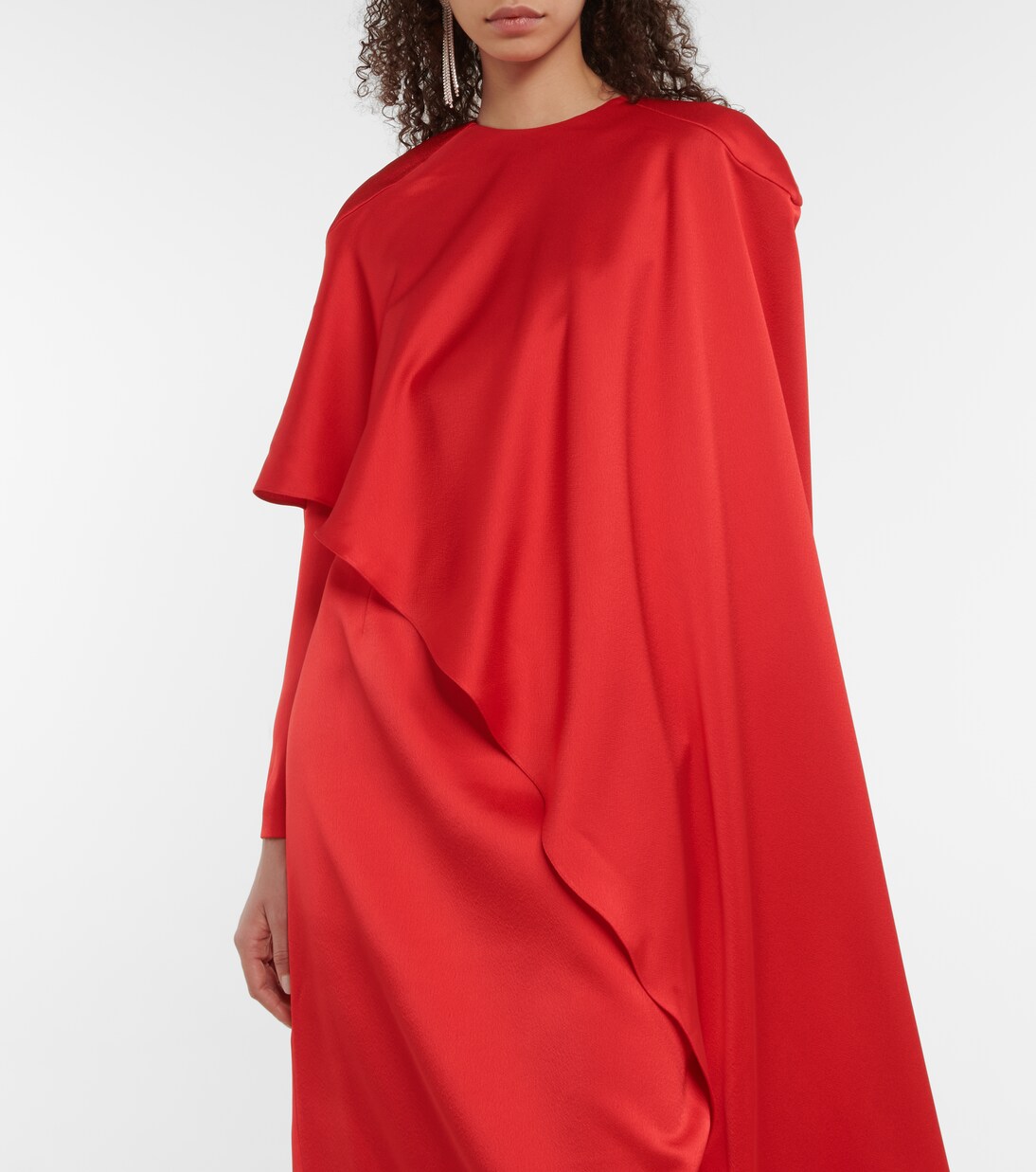 Robe aus Satin | Rasario