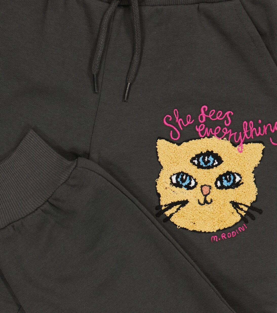 Embroidered sweatpants | Mini Rodini