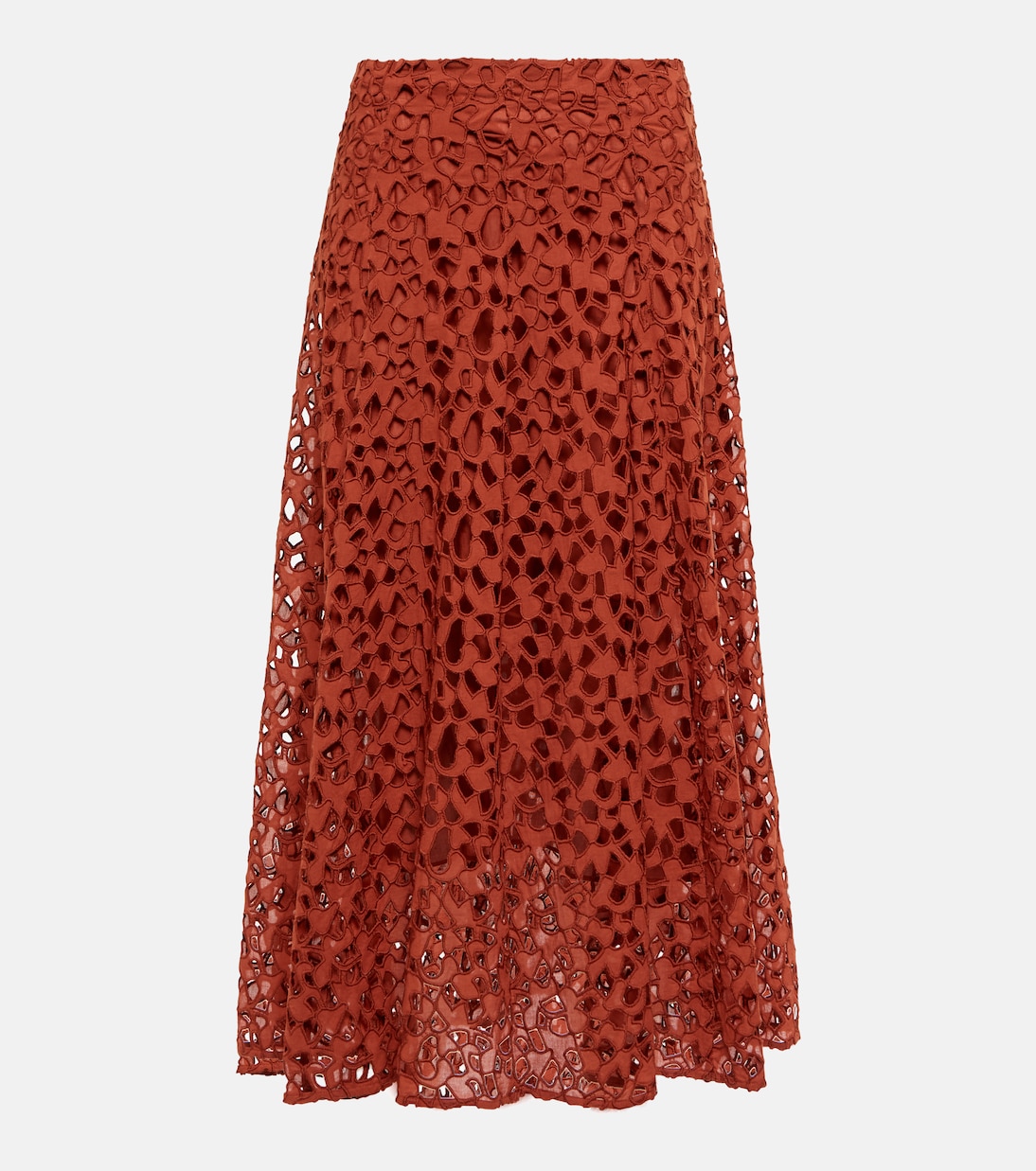 Midirock aus Baumwolle | Vince