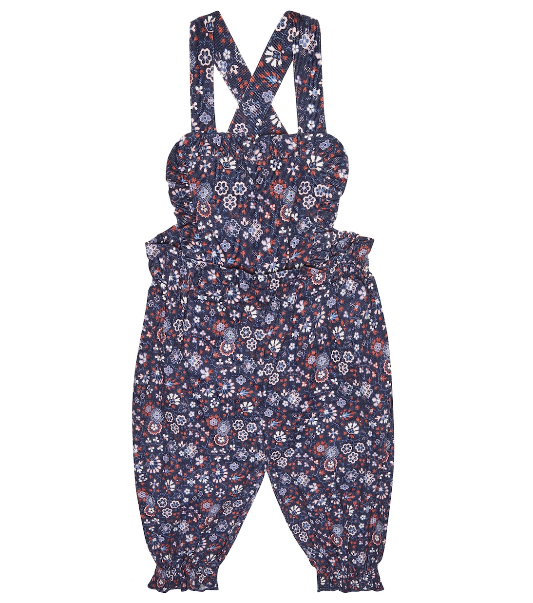 Baby Felicity printed cotton overalls | The New Society