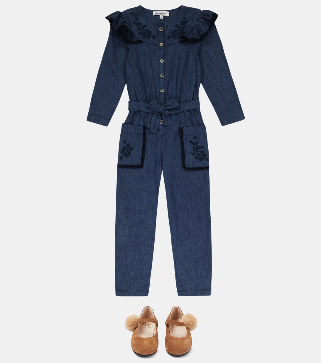 Combi-pantalon en coton | Tartine et Chocolat