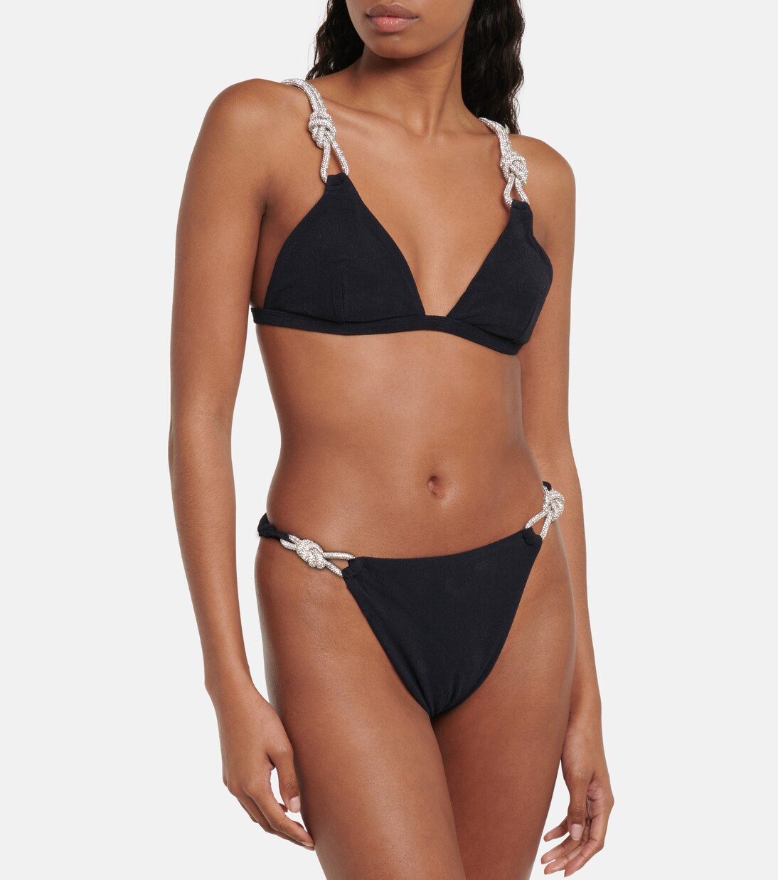 Culotte de bikini Darien à ornements | Simkhai