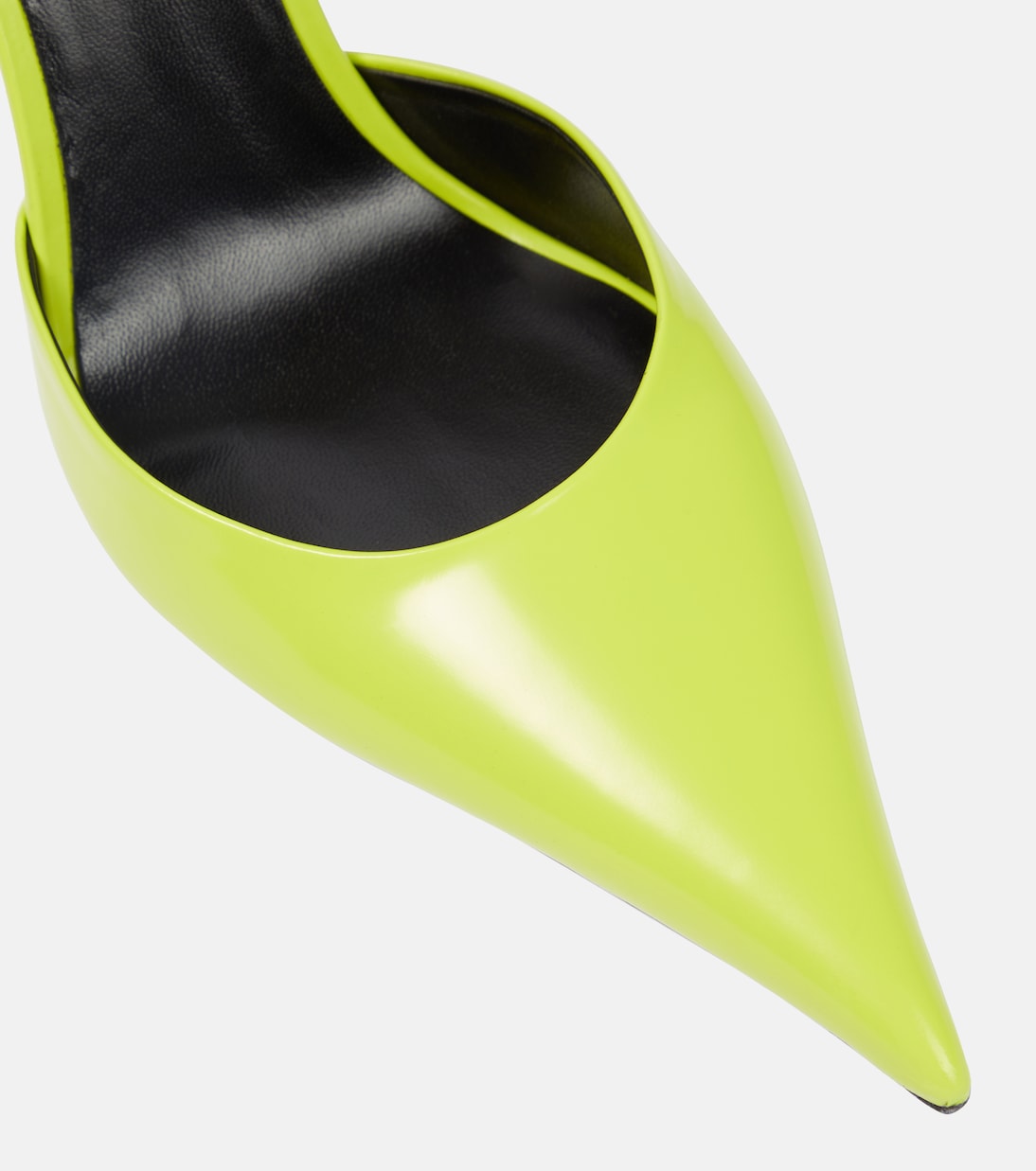 Pin-Point embellished leather pumps | Versace