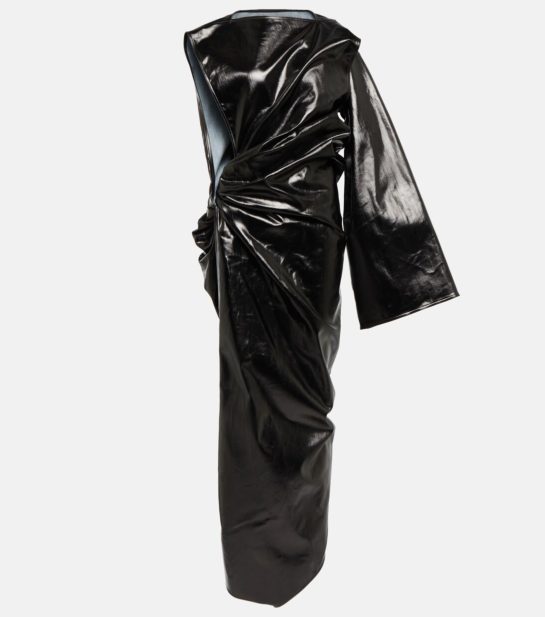Beschichtete Robe aus Denim | Rick Owens