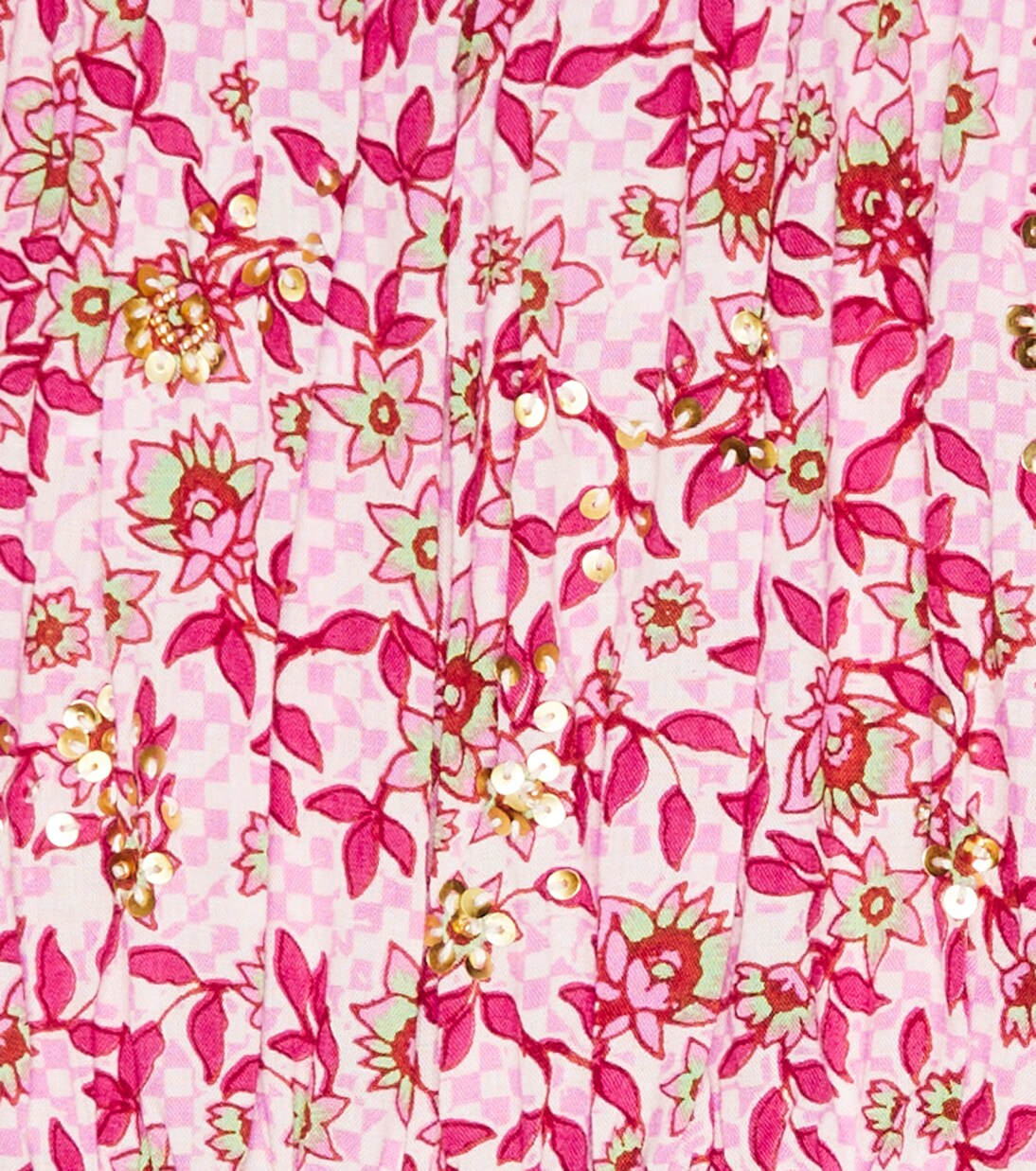 Donna floral off-shoulder top | Poupette St Barth Kids