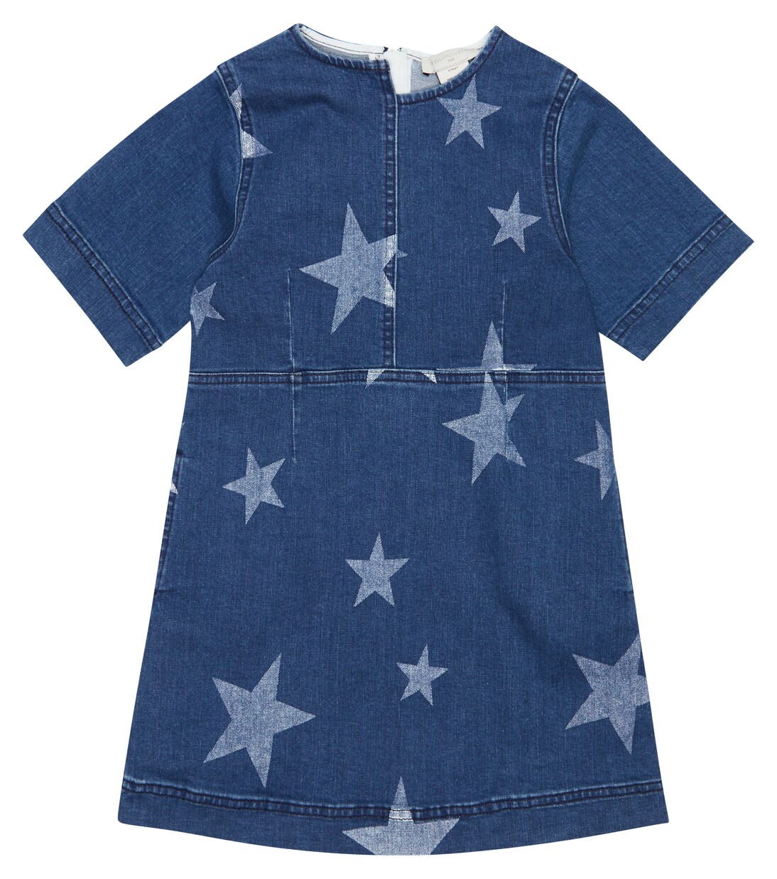 Printed denim dress | Stella McCartney Kids