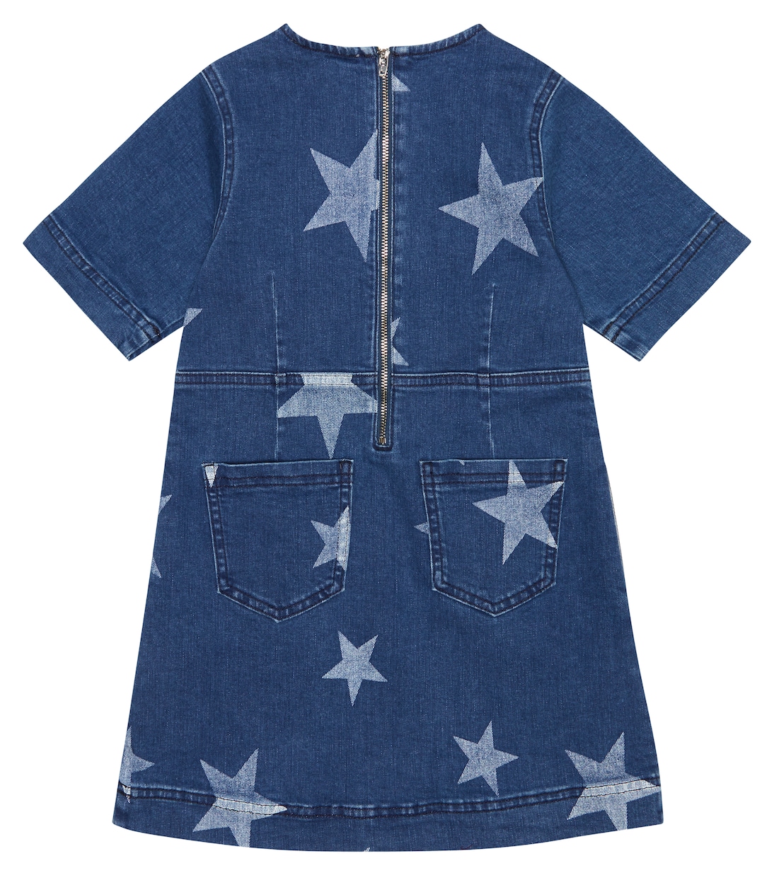 Printed denim dress | Stella McCartney Kids