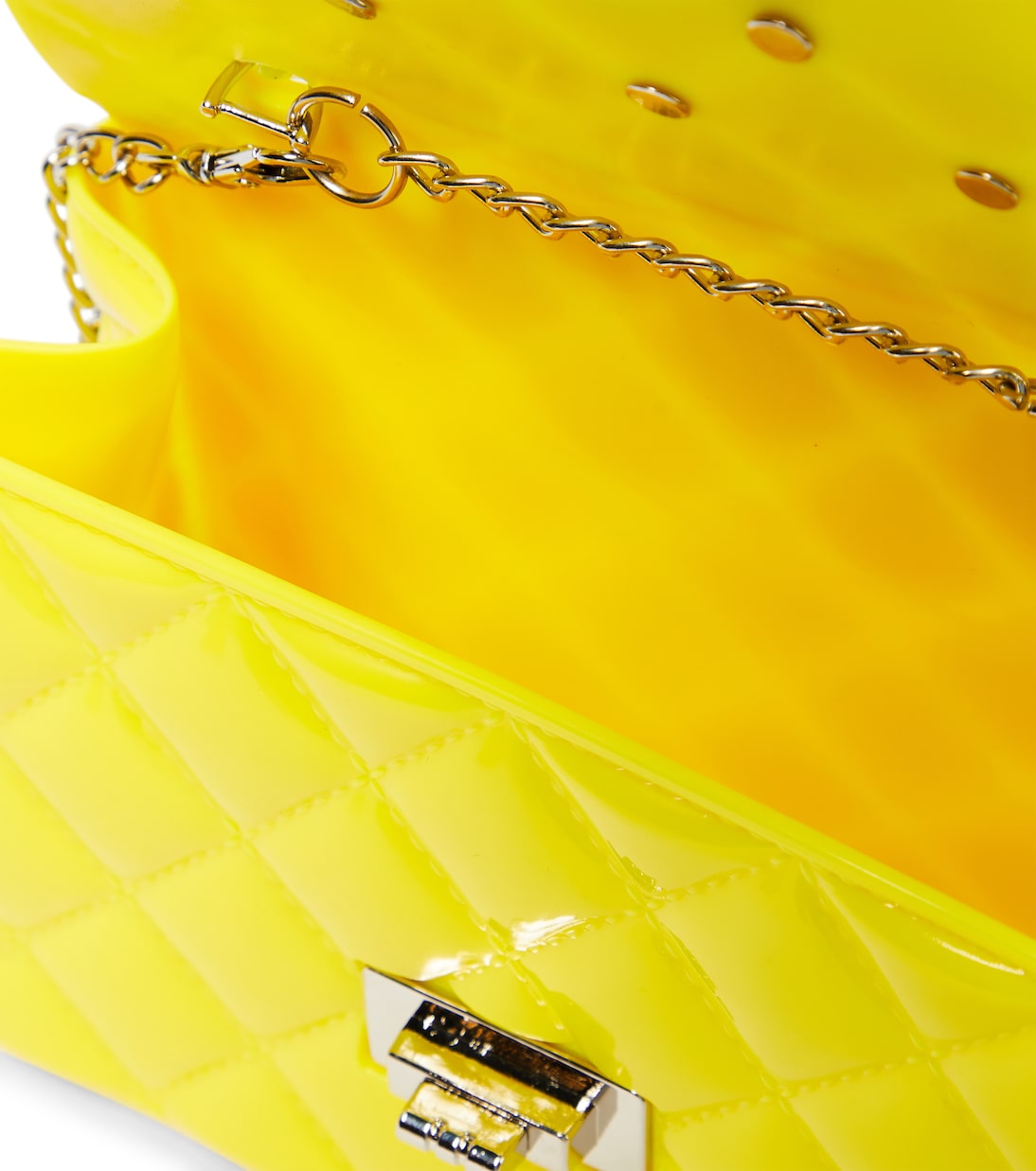 Embellished PVC shoulder bag | Monnalisa