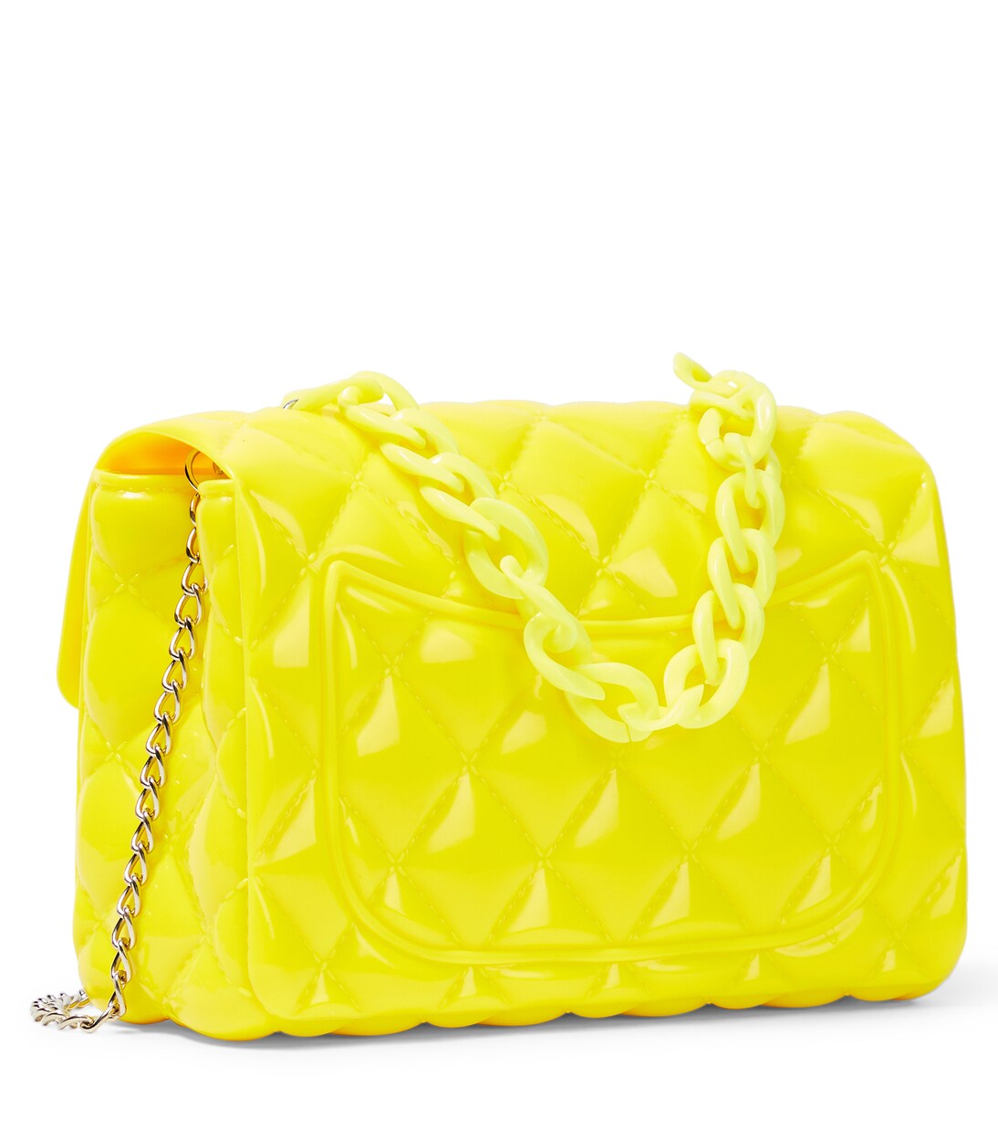 Embellished PVC shoulder bag | Monnalisa