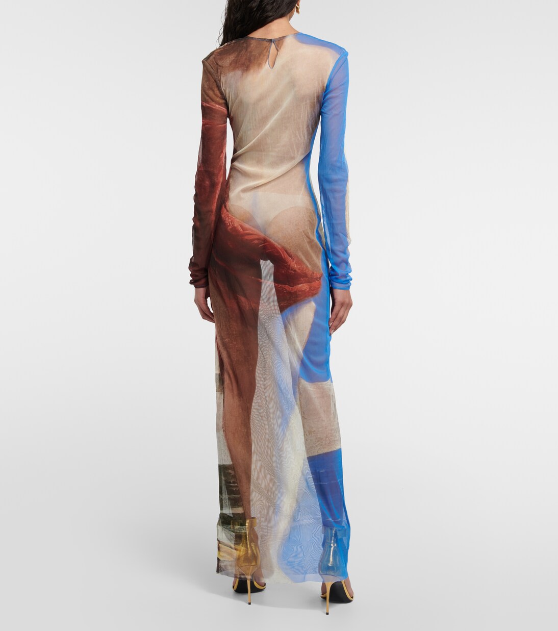 Bedrucktes Maxikleid | Balmain