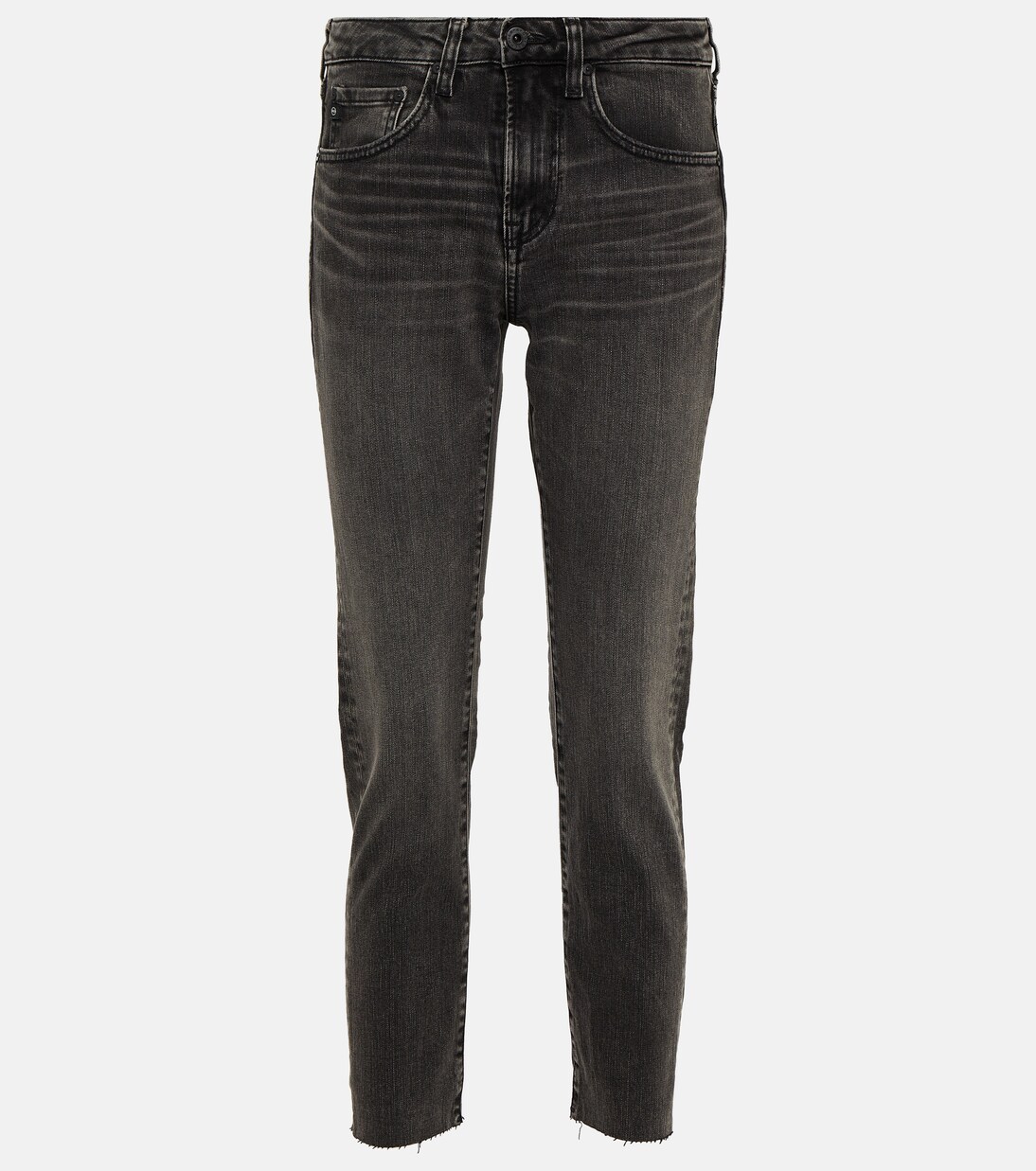 Mid-Rise Slim Jeans Girlfriend | AG Jeans