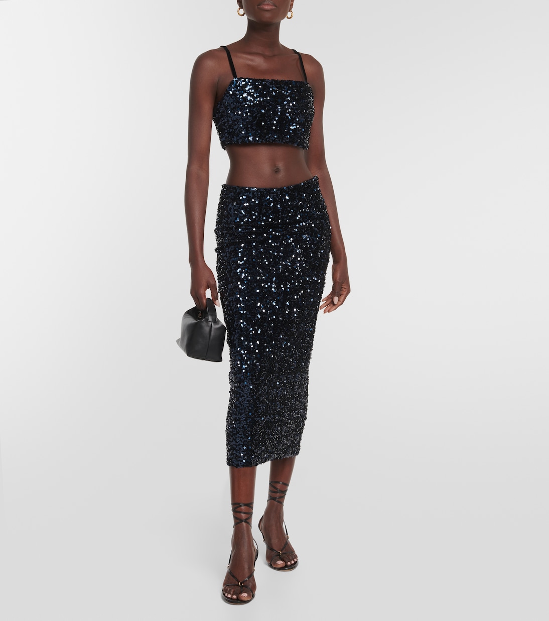 Cropped-Top mit Pailletten | Dorothee Schumacher