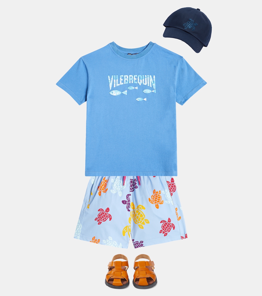 Gorra de algodón bordada | Vilebrequin Kids