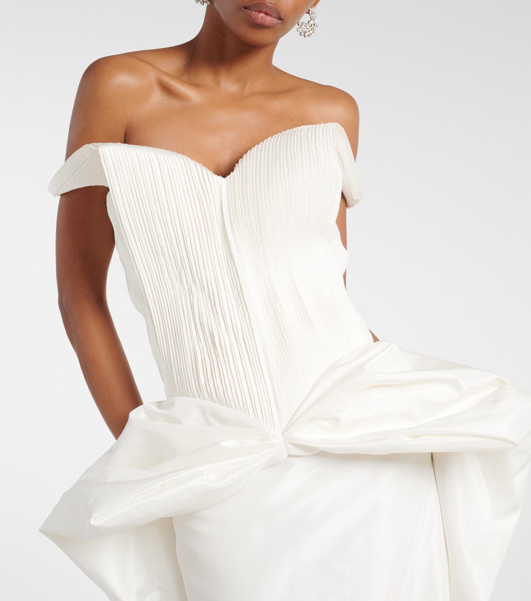 Bridal Daphne silk taffeta gown | Danielle Frankel