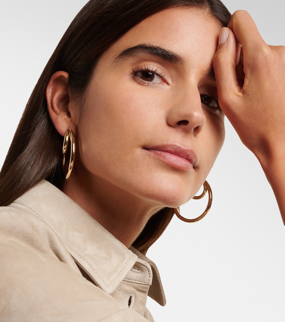 Ohrringe Double Baby, 10kt vergoldet | Jennifer Fisher