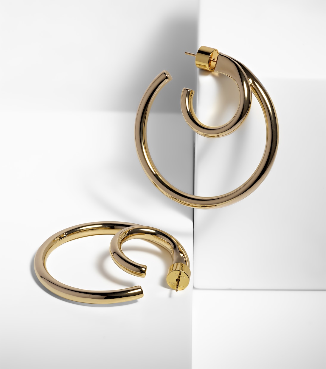 Ohrringe Double Baby, 10kt vergoldet | Jennifer Fisher