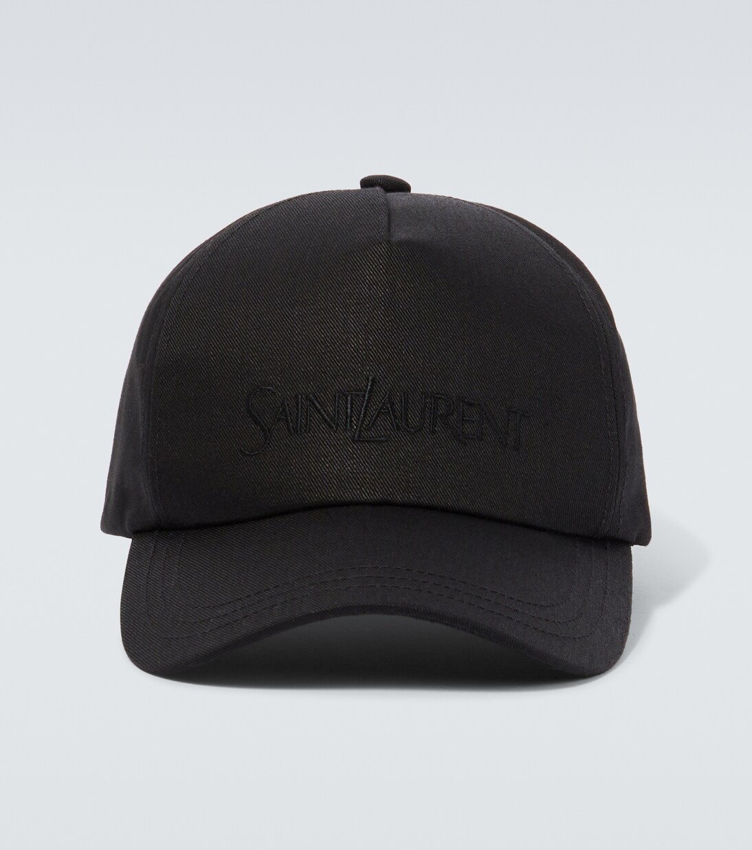 Logo gabardine baseball cap | Saint Laurent