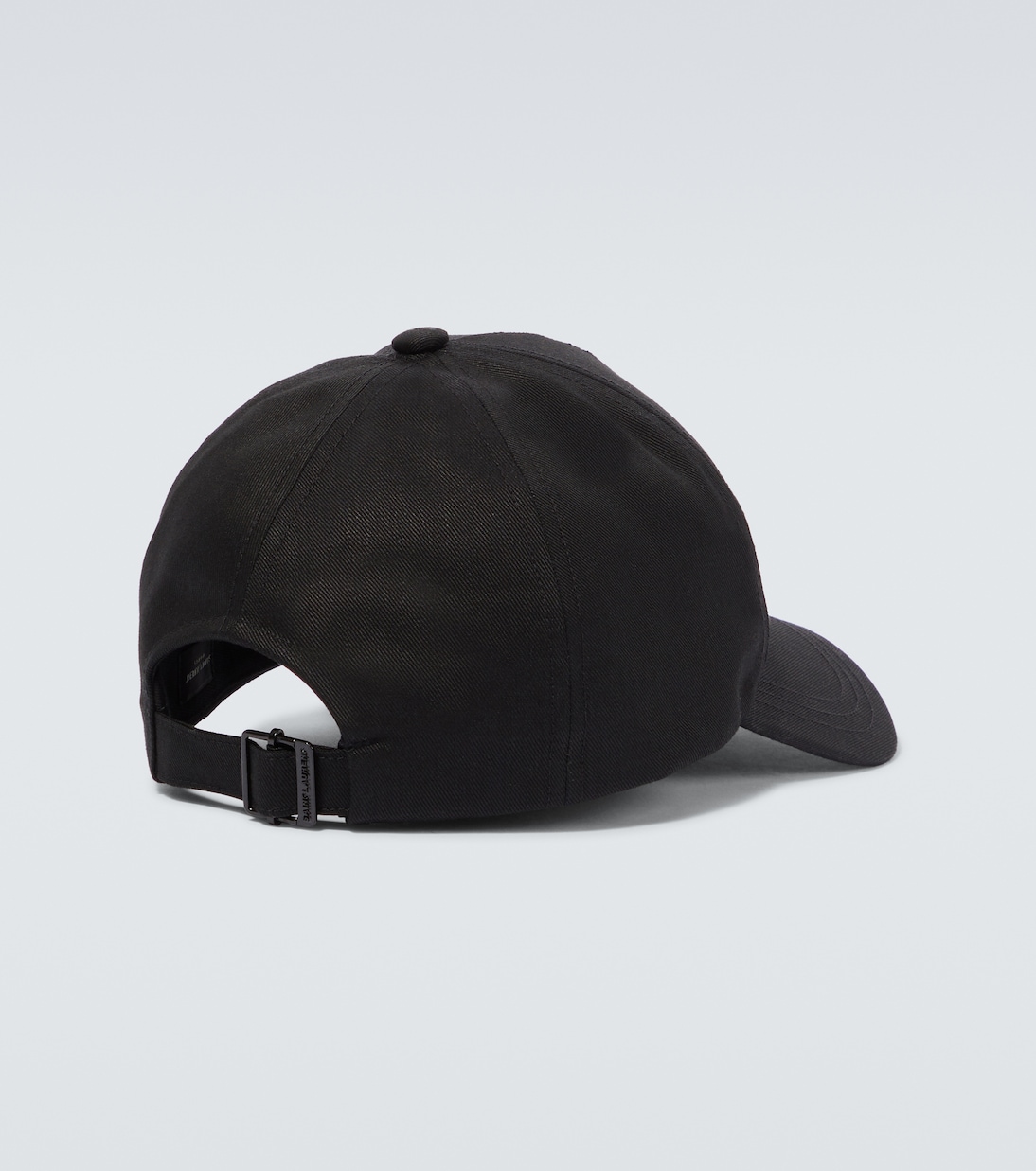 Logo gabardine baseball cap | Saint Laurent