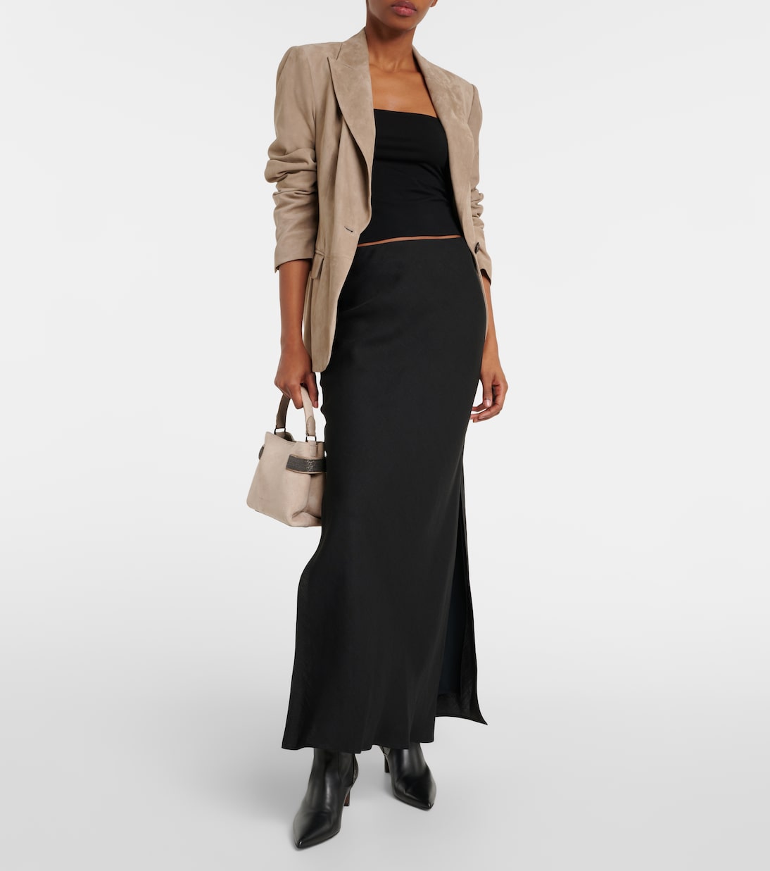 Cotton-blend tube top | Brunello Cucinelli