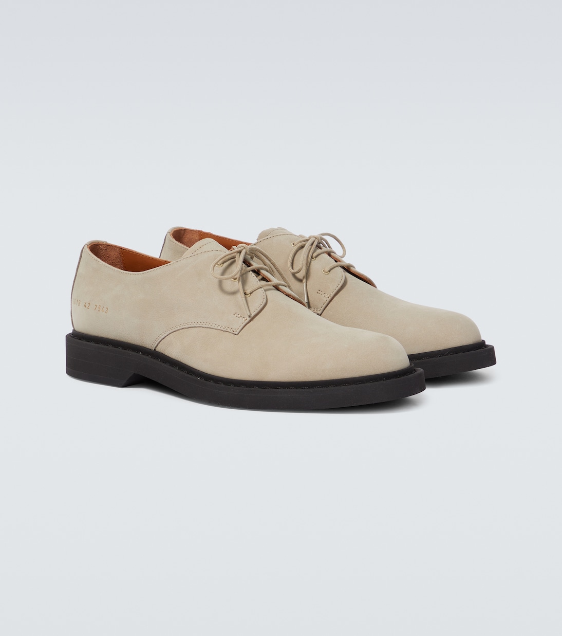 Suede Derby shoes | Common Projects