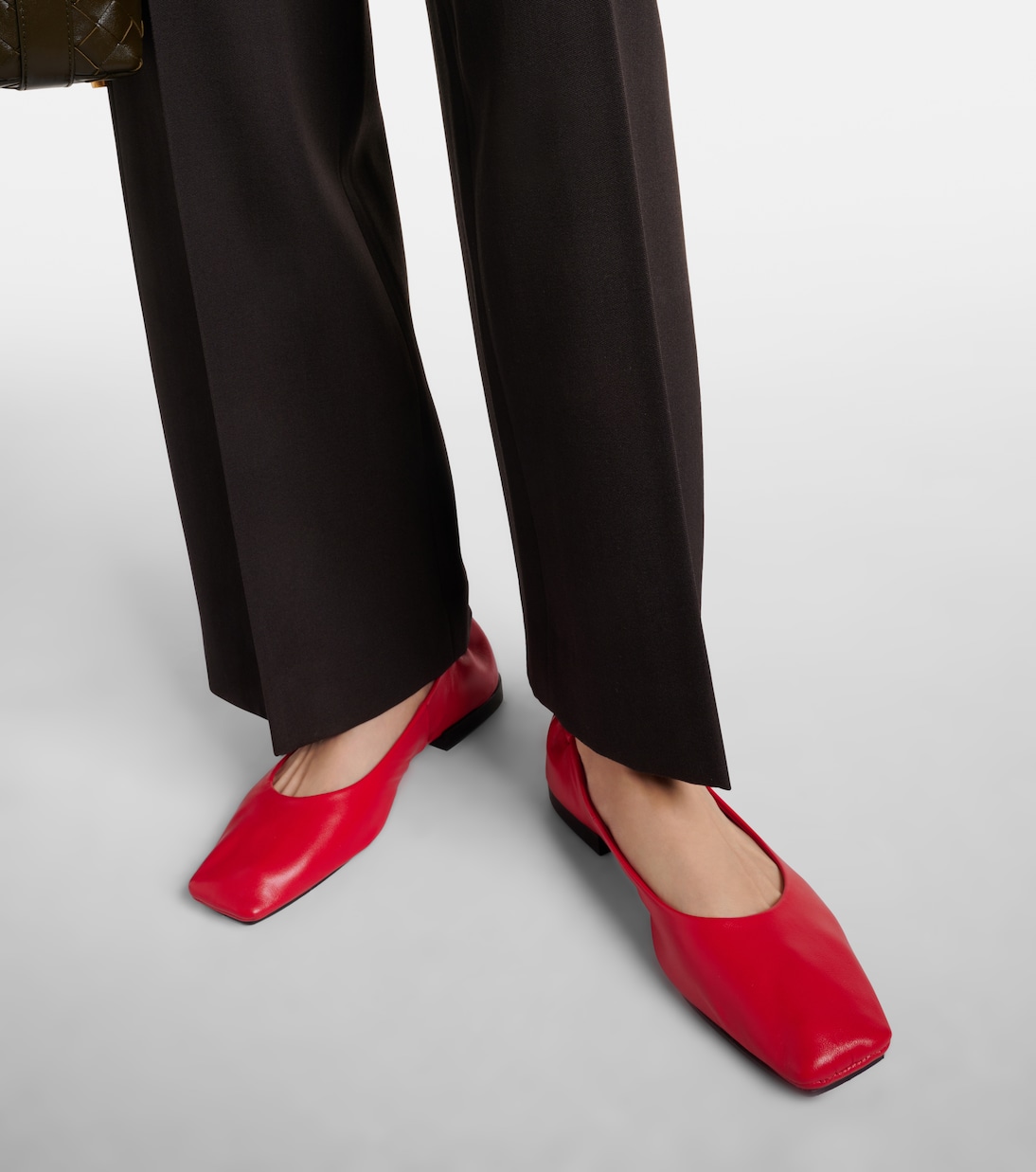 Nova Montjuic leather ballet flats | Souliers Martinez