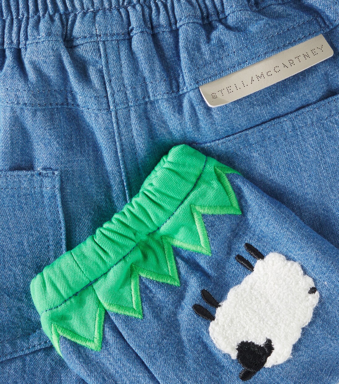 Baby embroidered jeans | Stella McCartney Kids